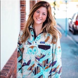 PATAGONIA SYNCHILLA HARVEST SUN OWL PULLOVER